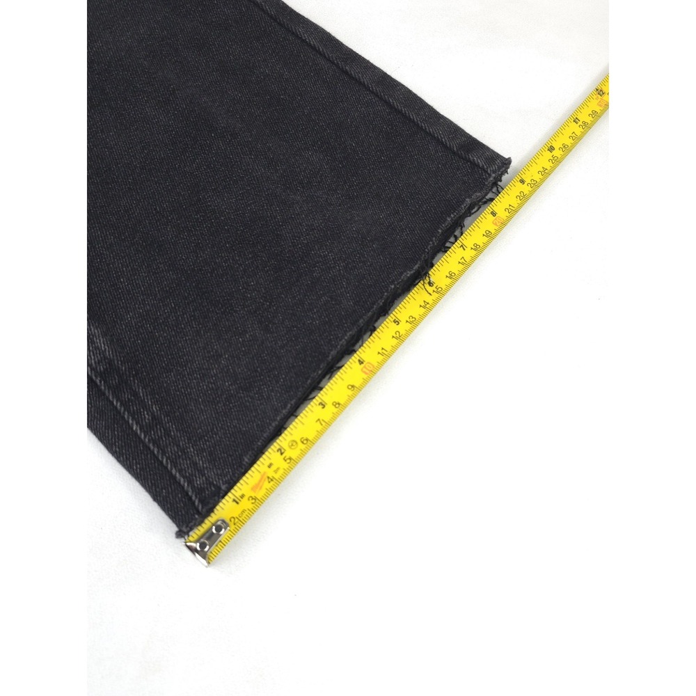 Rockstar Original Jeans XL Wynter Black Super Stacked Flare Cargo Pockets NWT - Picture 13 of 13